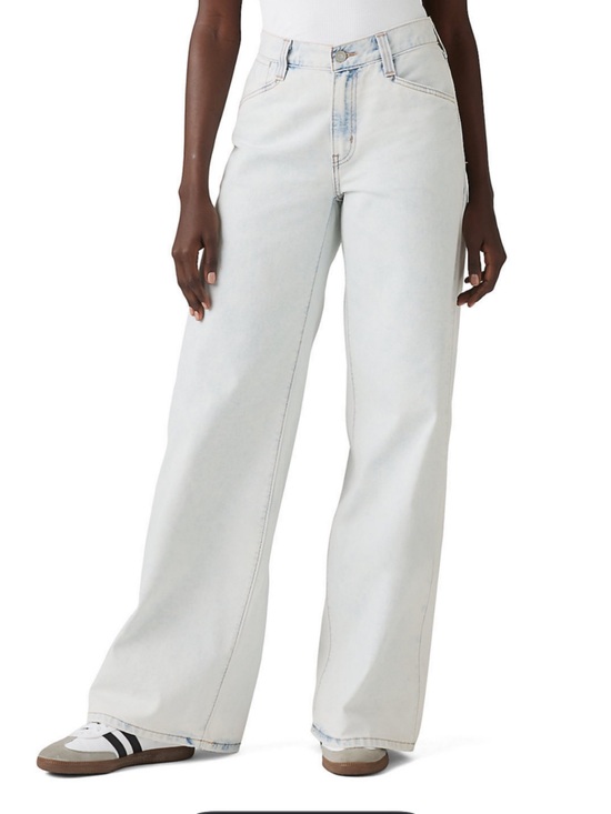 Levi's Denim - Levi's Pale Wash Women's Levi's® '94 Baggy Wide-Leg Jeans